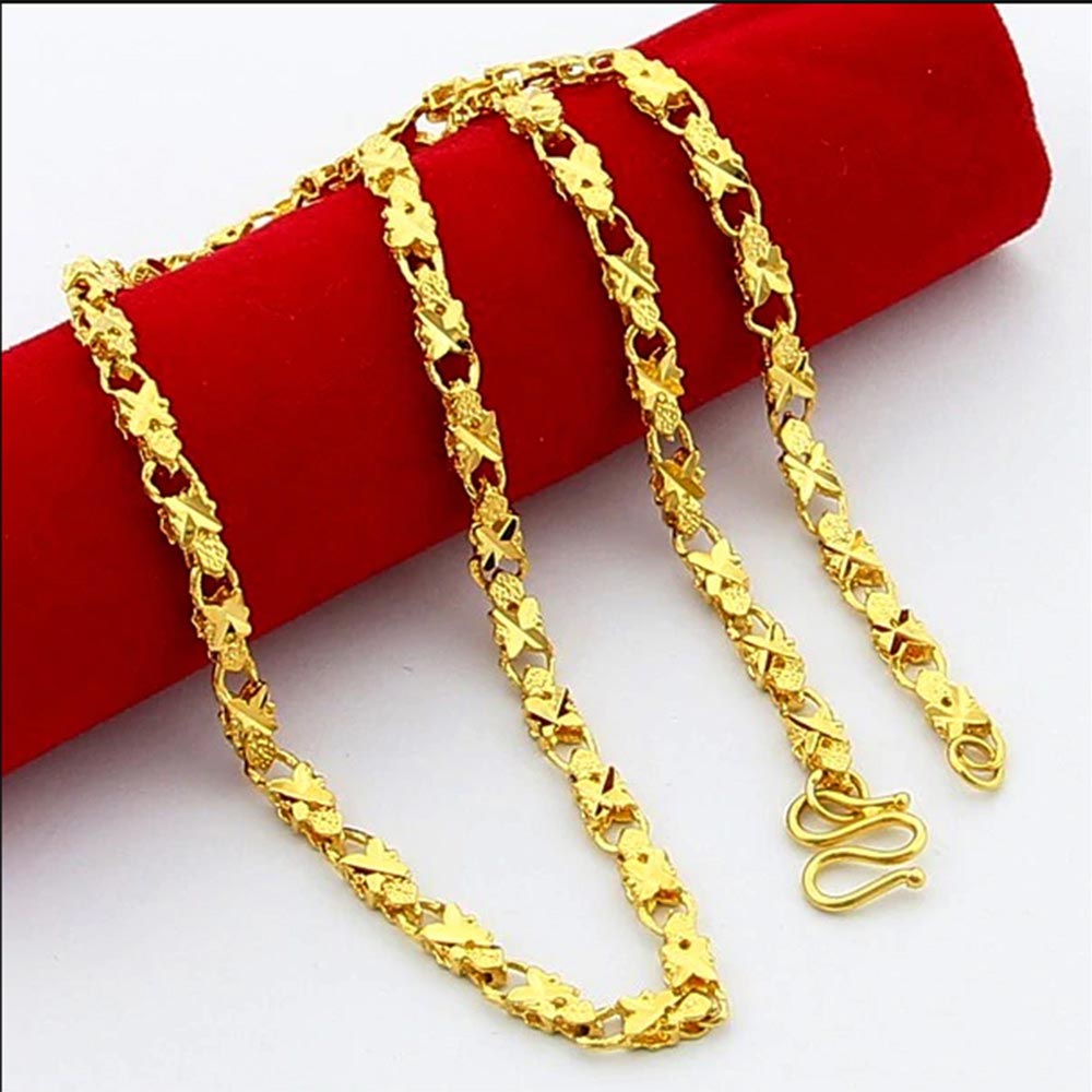 STYLISH GOLD PLATED CHAIN – BD Jewelers Bangladesh